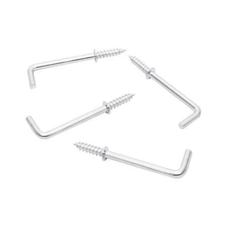 ตะขอตัวแอล BY TORA 1-1/2 นิ้ว แพ็ก 4 ชิ้น