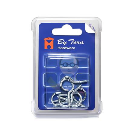 ตะขอตัวซี 1 นิ้ว แพ็ก 8 ชิ้น_0