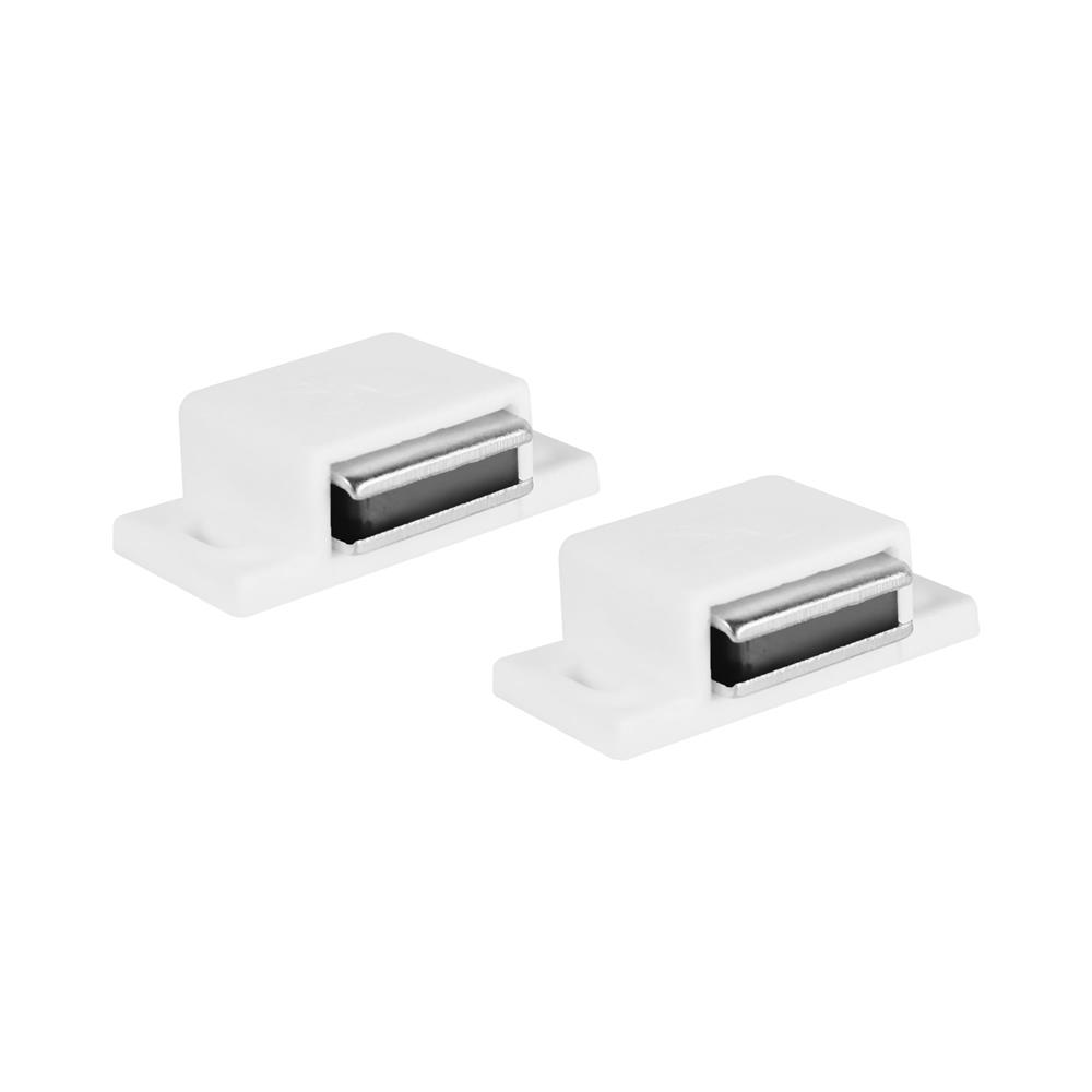 กันชนแม่เหล็ก พร้อมสกรู BY TORA สีขาว