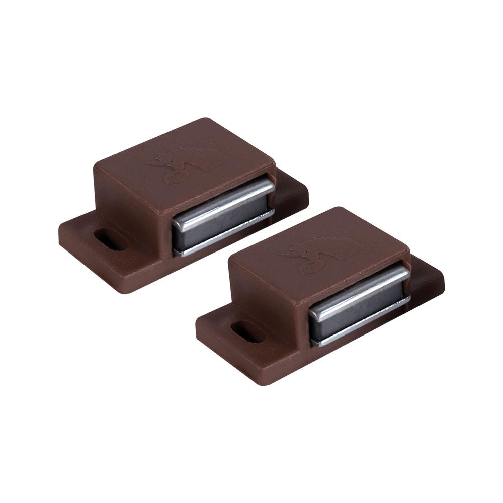 กันชนแม่เหล็ก พร้อมสกรู BY TORA สีน้ำตาล