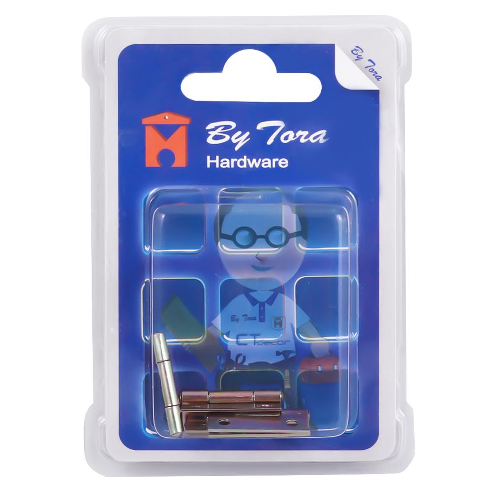 บานพับเหล็ก BY TORA 1 นิ้ว