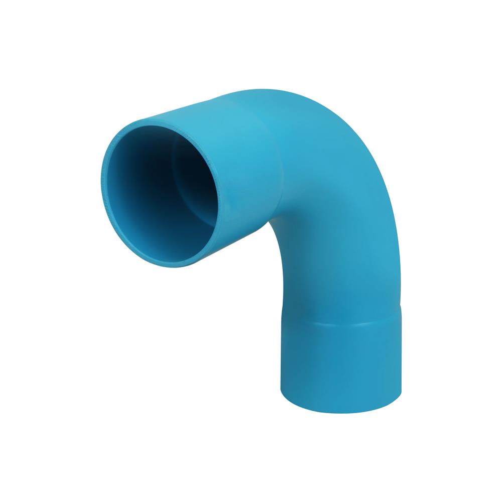 ข้อโค้ง 90 องศา ช่วงสั้น SCG 8.5 40 มม. 1 1/2 นิ้ว สีฟ้า