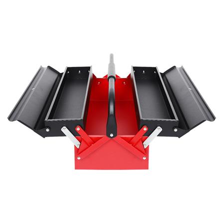 กล่องเครื่องมือ MATALL 3 ช่อง สีดำ/แดง_2