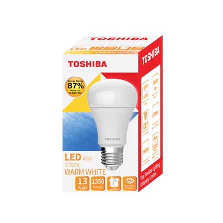 หลอด LED TOSHIBA A60 G7 13 วัตต์ WARM WHITE E27_4