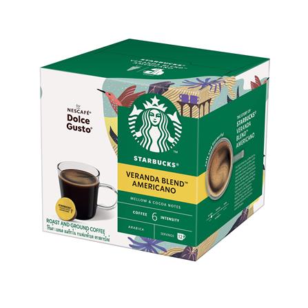 แคปซูลเครื่องชงกาแฟ NESCAFE DOLCE GUSTO STARBUCKS VERANDA BLEND AMERICANO_1