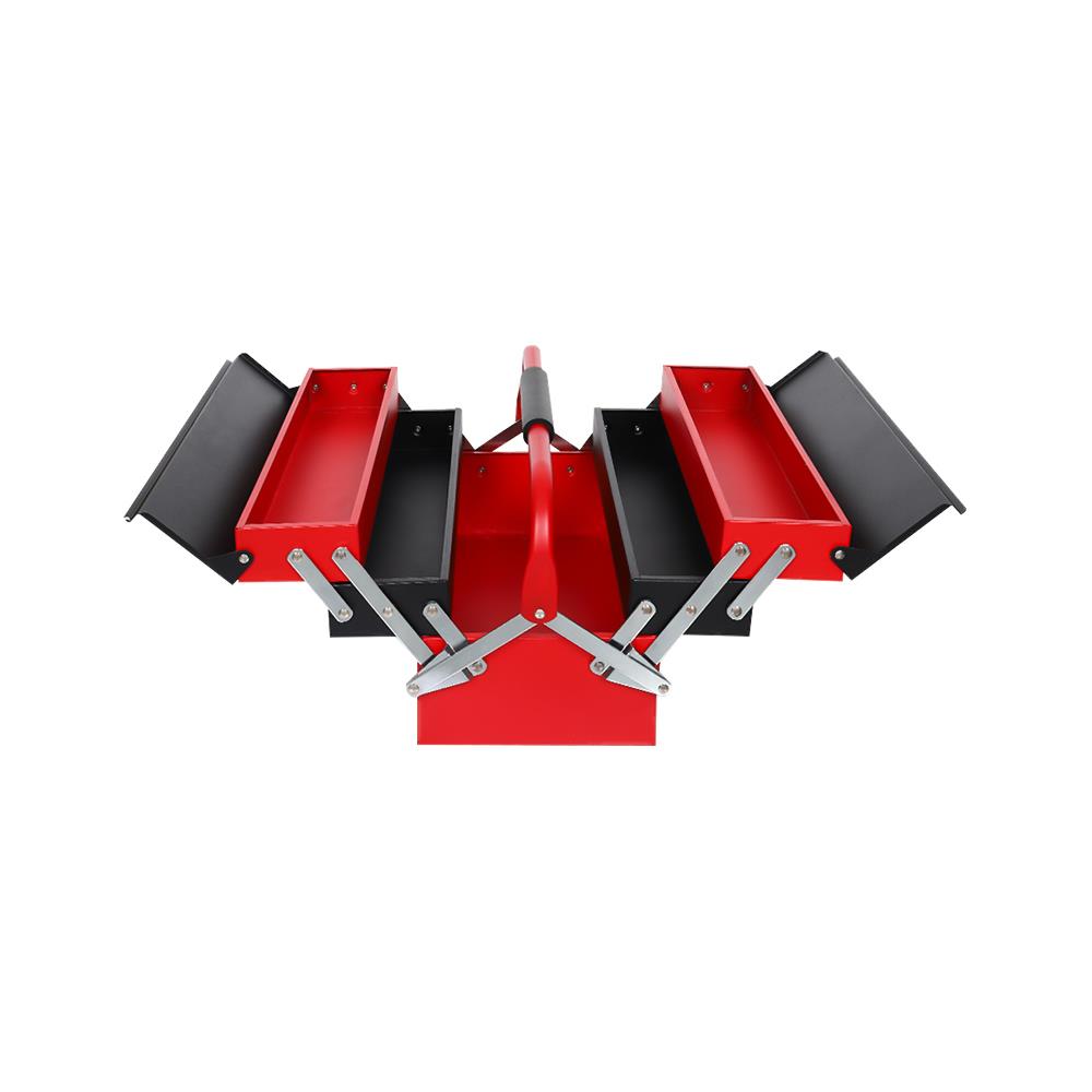 กล่องเครื่องมือ MATALL 5 ช่อง สีดำ/แดง