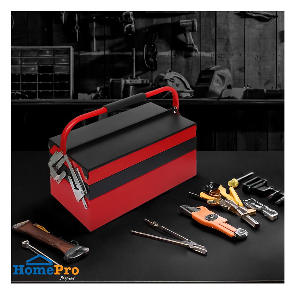 กล่องเครื่องมือ MATALL 5 ช่อง สีดำ/แดง