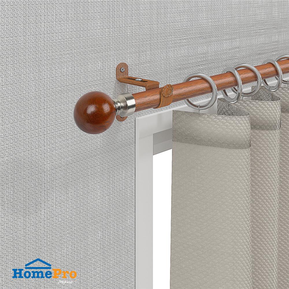 รางอะลูมิเนียม ยืดหด HOME LIVING STYLE DEMBEL 110-200 ซม. สีน้ำตาล