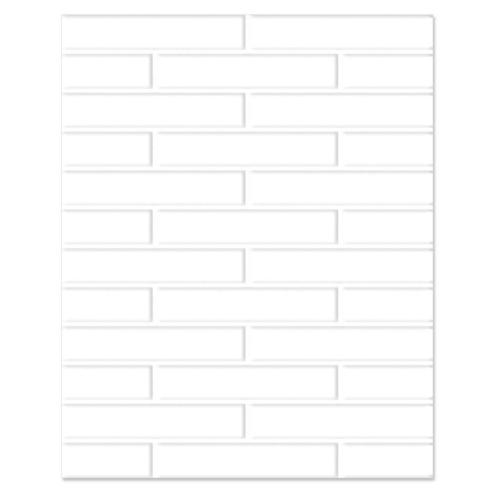 กระเบื้องผนัง 8x10 นิ้ว DURAGRES วอลตั้น ไวท์ A 1M2