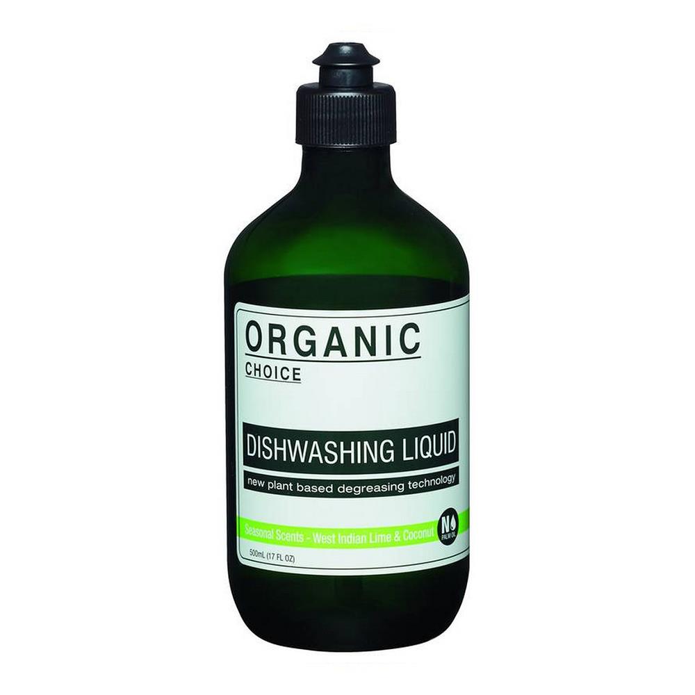 น้ำยาทำความสะอาดภาชนะ กลิ่นมะพร้าว ORGANIC CHOICE  500มล.