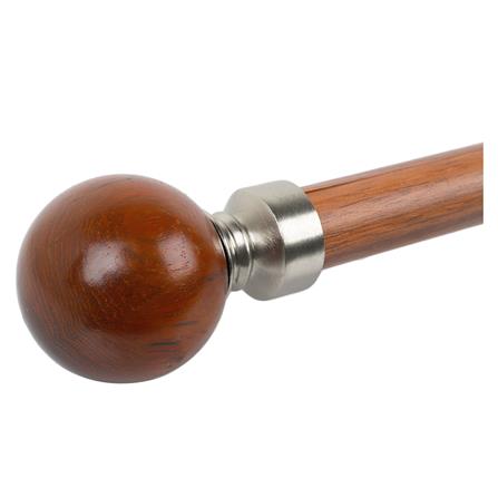 รางอะลูมิเนียม ยืดหด HOME LIVING STYLE DEMBEL 185-350 ซม. สีน้ำตาล_1