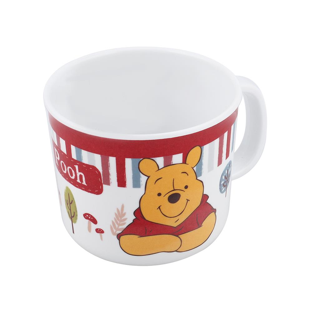 ถ้วยหูเมลามีน 300ml FLOWERWARE POOH WOODLAND