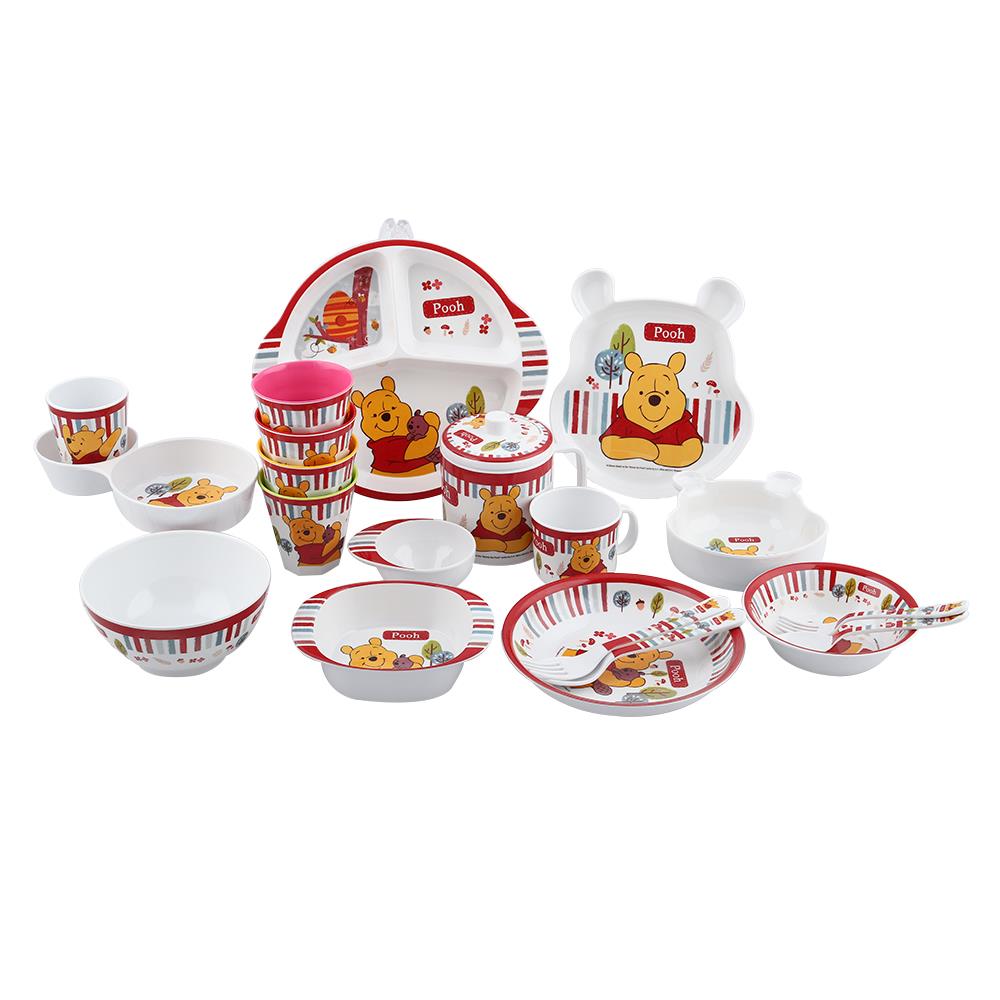 ถ้วยหูเมลามีน 300ml FLOWERWARE POOH WOODLAND