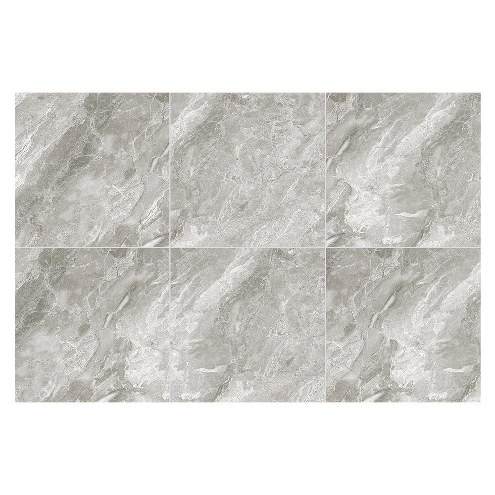 กระเบื้องพื้นพอร์ซเลน 60x60 ซม. ฮิปเตอร์ เทา 1.44M2