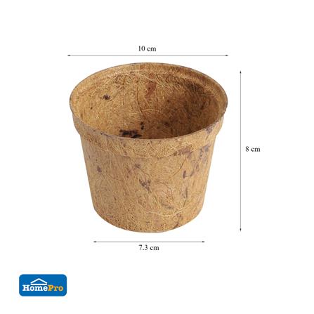 กระถางใยมะพร้าว SPRING 4 นิ้ว สีน้ำตาล_5