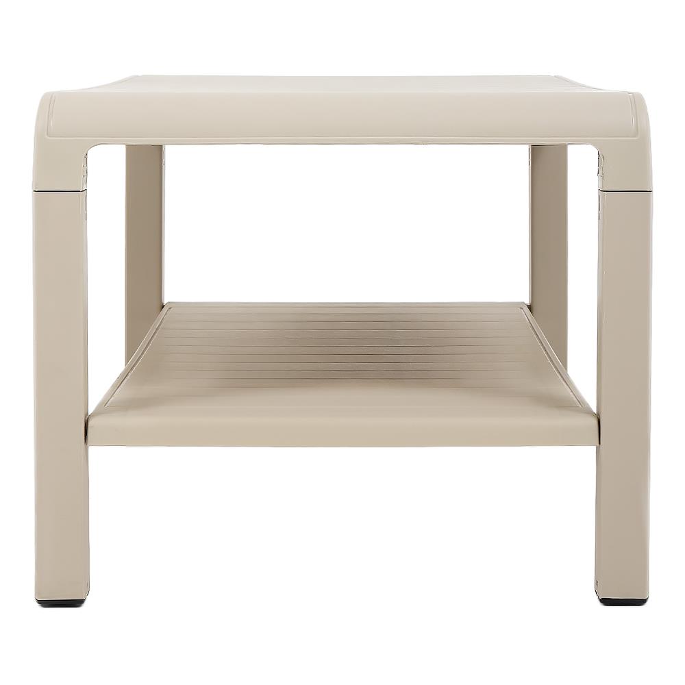 โต๊ะกลางพลาสติก SPRING MONTANA สีเบจ