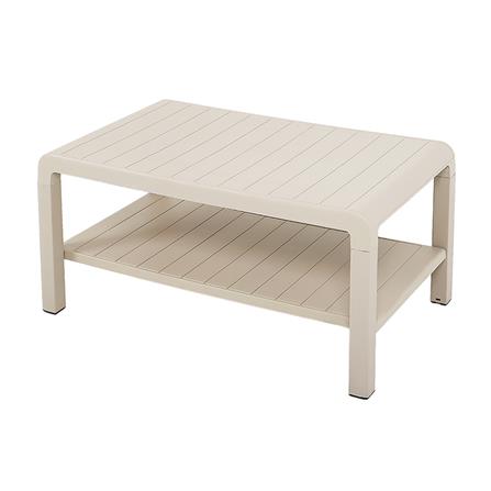 โต๊ะกลางพลาสติก SPRING MONTANA สีเบจ