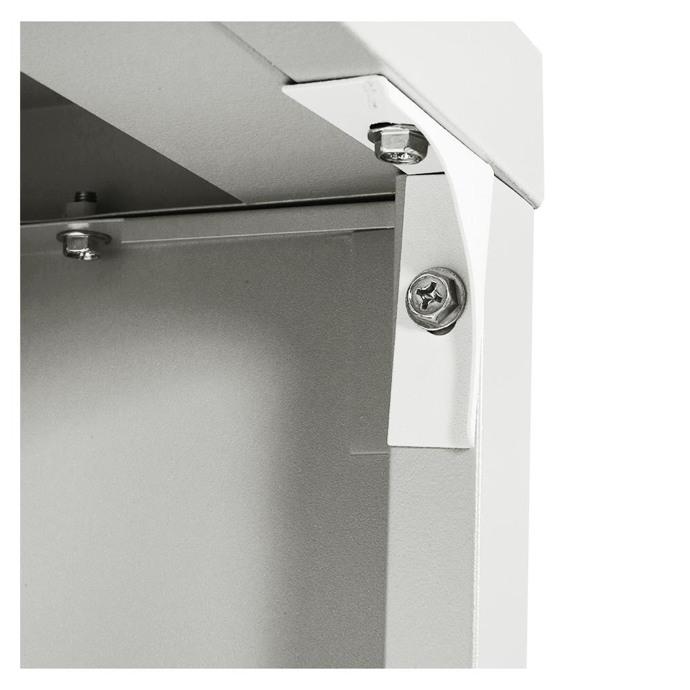 ชั้นวางของโล่ง LUCKY WORLD SF-1200x1800-TG สีเทาทราย