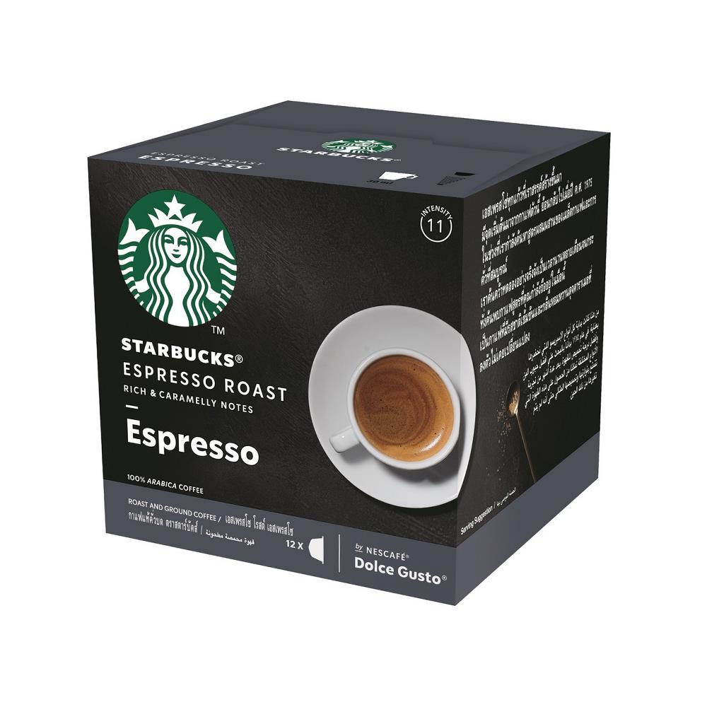 แคปซูลเครื่องชงกาแฟ NESCAFE DOLCE GUSTO STABUCKS ESPRESSO ROAST