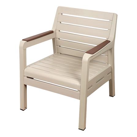 เก้าอี้พลาสติก SPRING MONTANA สีเบจ