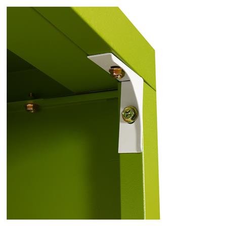 ชั้นวางของโล่ง LUCKY WORLD SF-1200x1800-GG 120X45.5X180 ซม. สีเขียว_2