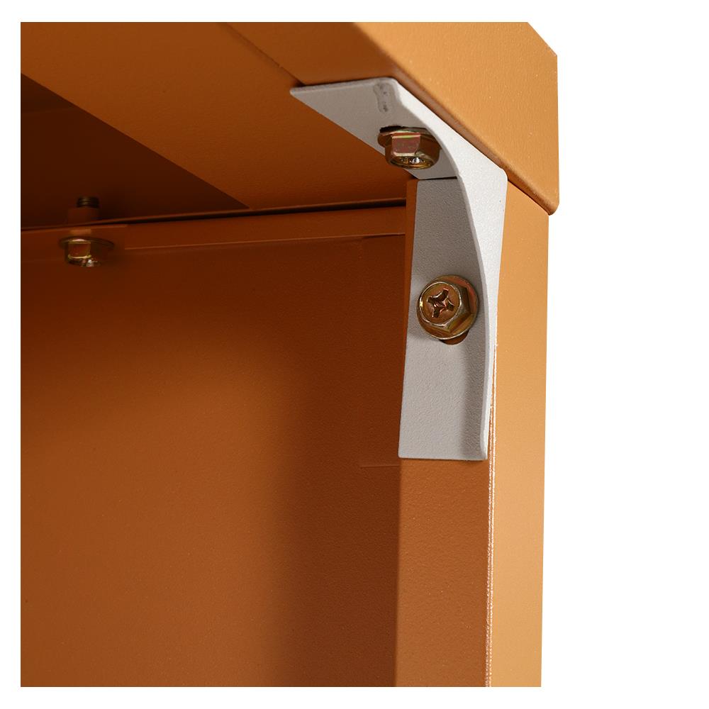 ชั้นวางของโล่ง LUCKY WORLD SF-1200x1800-EG 120X45.5X180 ซม. สีน้ำตาล