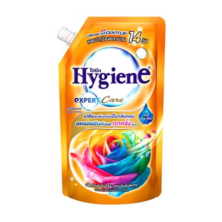 รีฟิลน้ำยาปรับผ้านุ่ม HYGIENE 480 มล. แฮปปี้ซันชายน์