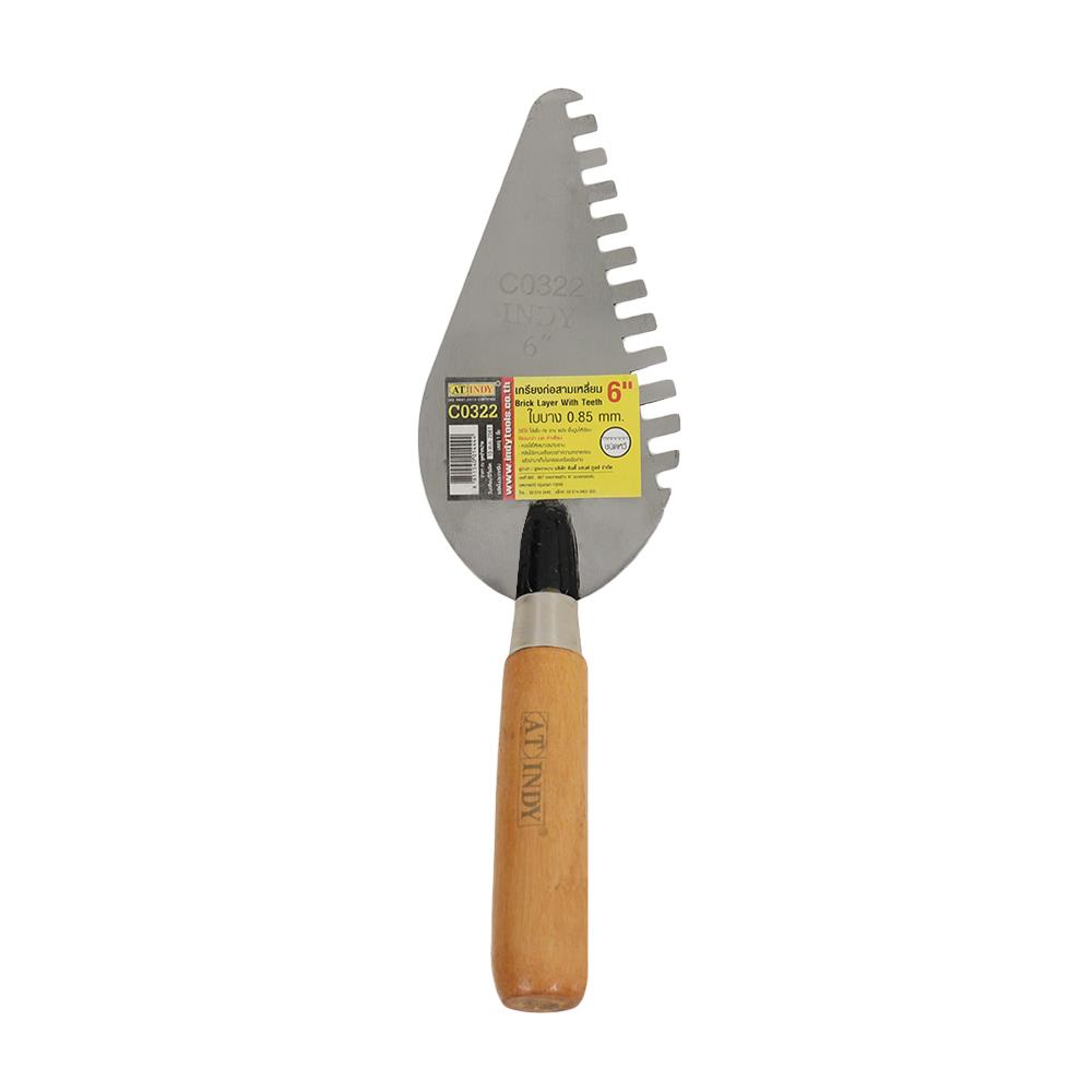 เกรียงสามเหลี่ยม (มีฟัน) จระเข้-รูบี C0322