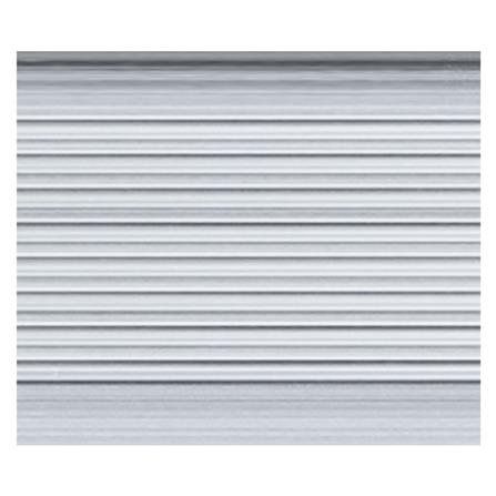 จมูกบันไดอะลูมิเนียม HOME 2 ม. สีเงิน_1