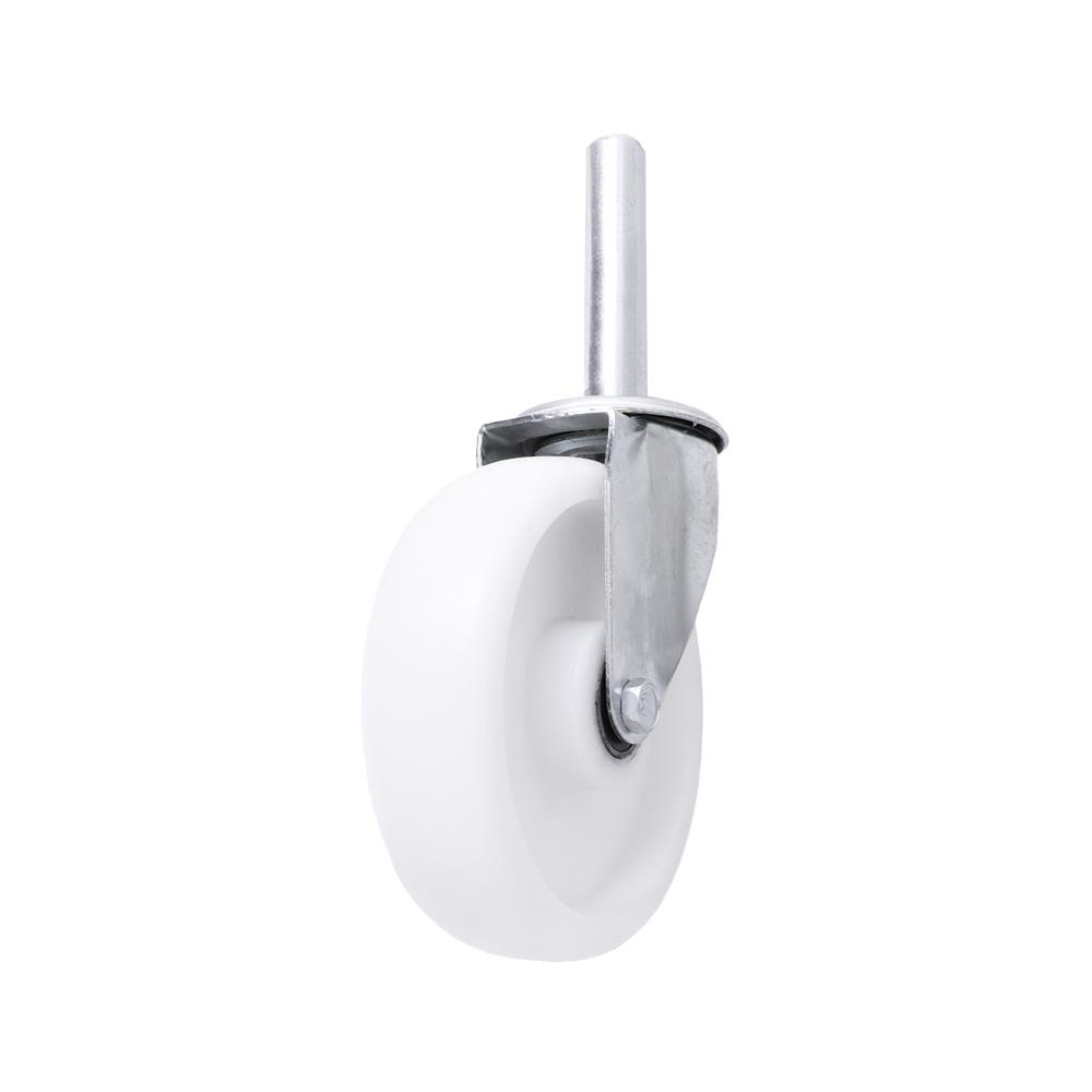 ลูกล้อนั่งร้าน BY TORA เพลาหมุน ไม่มีเบรก 8 นิ้ว สีขาว