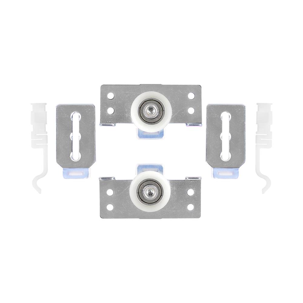 ชุดลูกล้อบานเลื่อน BY TORA ล้อเดี่ยว SD-1000 100 กก. สีขาว