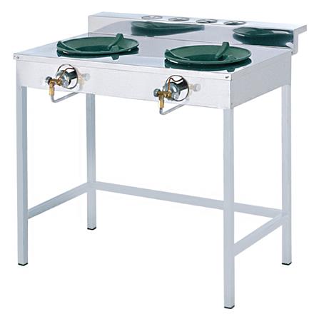 เตาแก๊สตั้งพื้น 2 หัวแก๊ส LUCKY FLAME SA-820_0