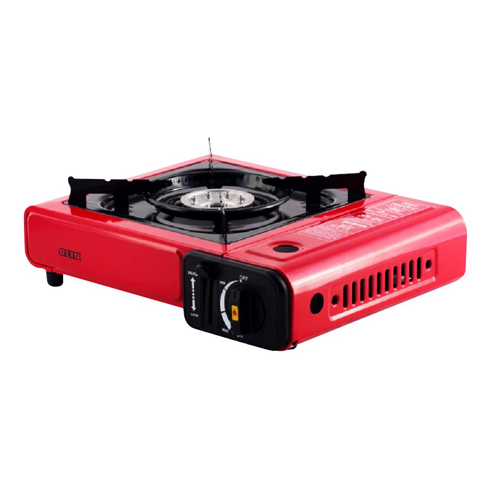 เตาแก๊สปิกนิก OTTO GS800 สีแดง