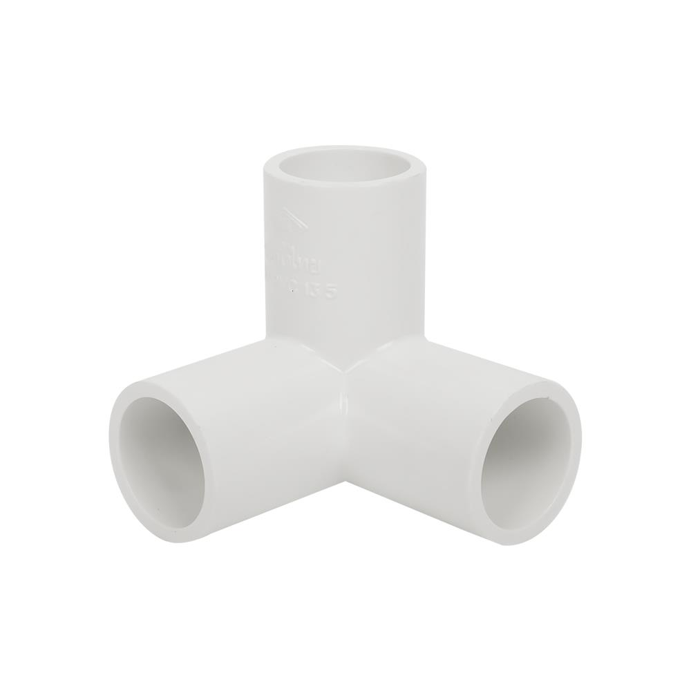 ข้อต่อสามทางตั้งฉาก PVC THAI PIPE 3/4 นิ้ว สีขาว