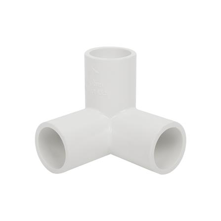 ข้อต่อสามทางตั้งฉาก PVC THAI PIPE 3/4 นิ้ว สีขาว