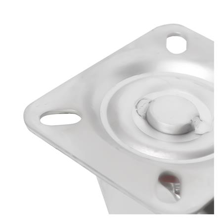 ลูกล้อยาง BY TORA แป้นหมุน มีเบรก 2 ชั้น 3 นิ้ว สีดำ_2