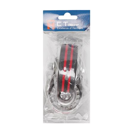 ลูกล้อยาง BY TORA แป้นหมุน มีเบรก 2 ชั้น 3 นิ้ว สีดำ_3