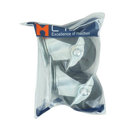 ลูกล้อ PVC BY TORA แป้นหมุน มีเบรค 2.5 นิ้ว แพ็ก 4 ชิ้น_2