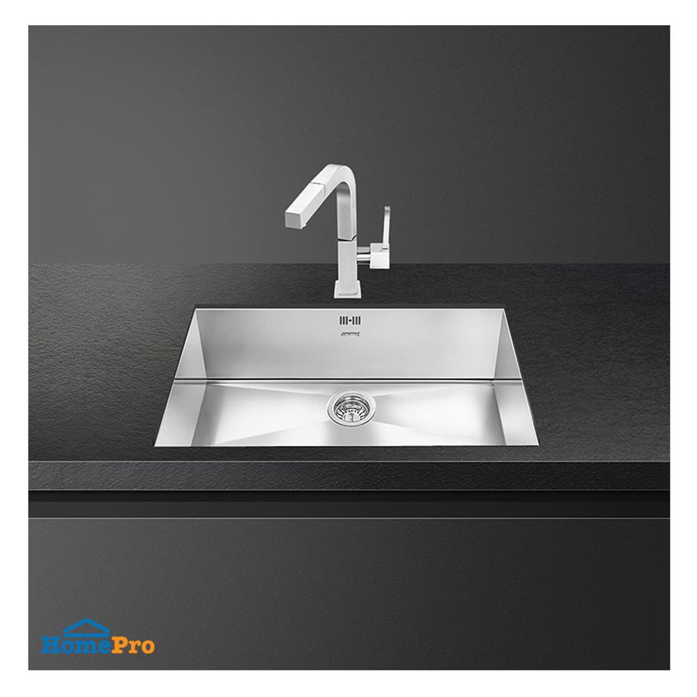 ซิงค์ฝัง 1 หลุม SMEG VSTQ72-2 SS สีเงิน