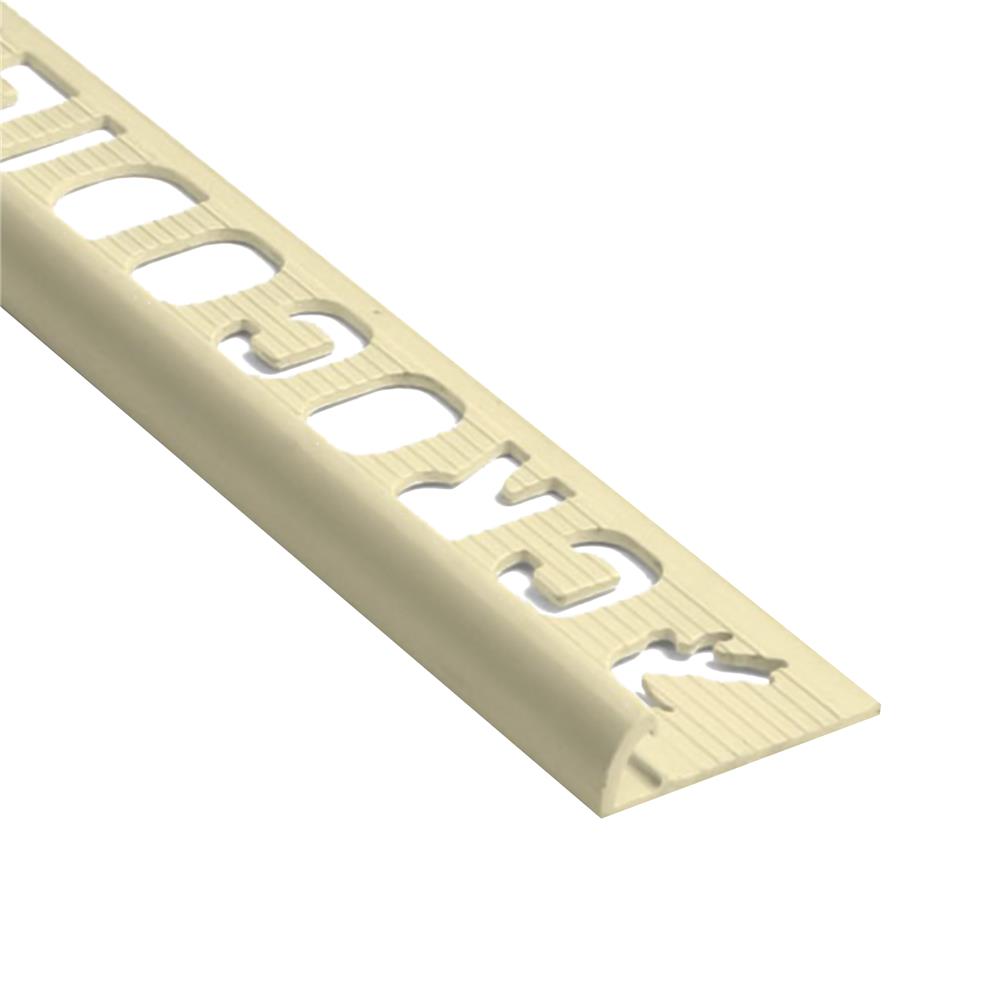 คิ้ว PVC จระเข้ พลัส ไมโครแบน 8 มม. 2 ม. สีครีมงาช้าง