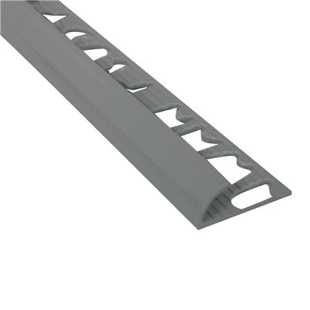 คิ้ว PVC ชาละวัน พลัส 8 มม. 2 ม. สีเทาพิราบ_0