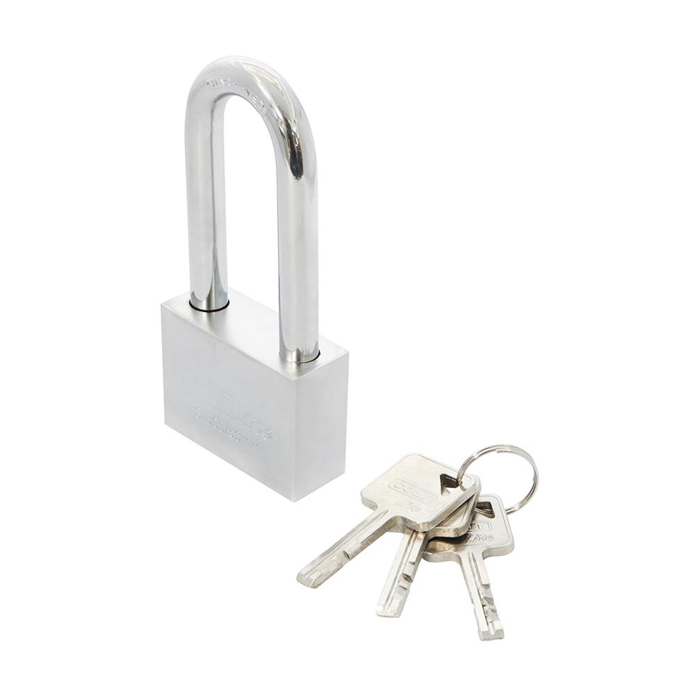 กุญแจลูกปืน COLT LITE SI340L 50 มม. คอยาว สีสเตนเลส