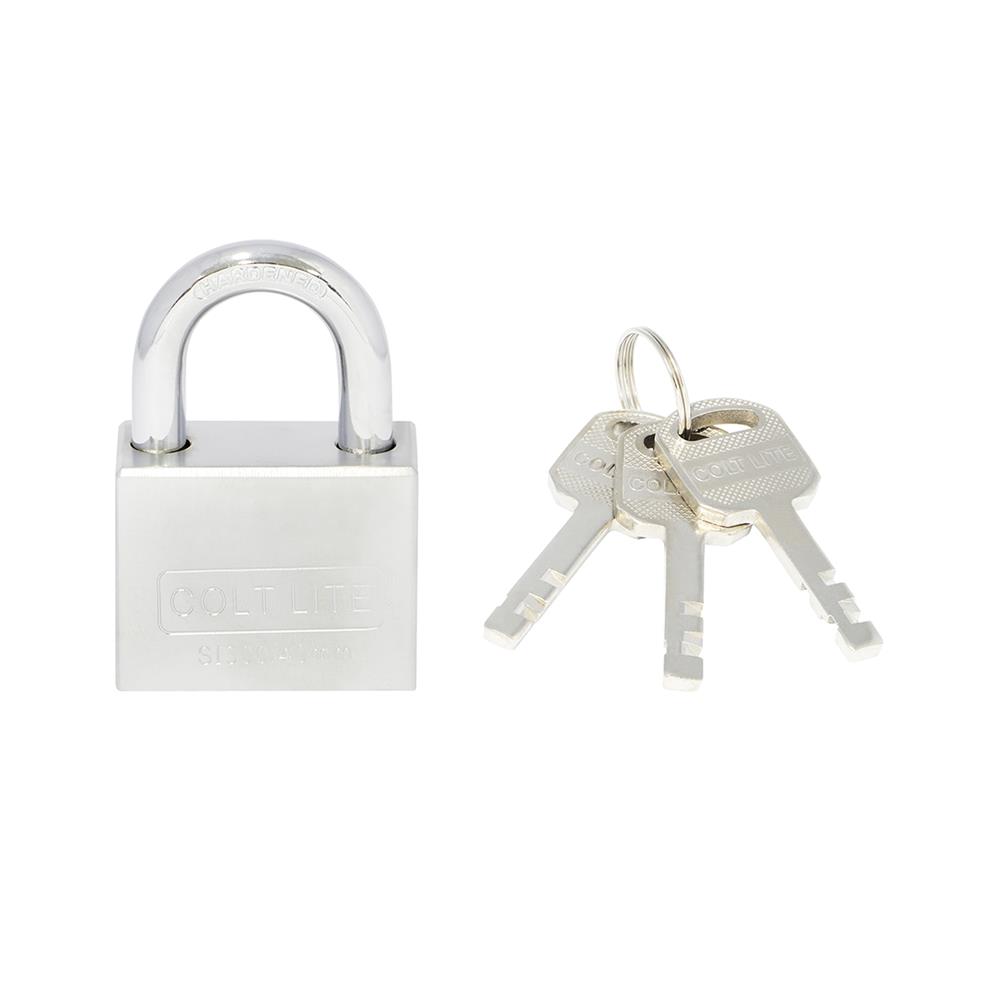 กุญแจลูกปืน COLT LITE SI340 40 มม. คอสั้น สีสเตนเลส