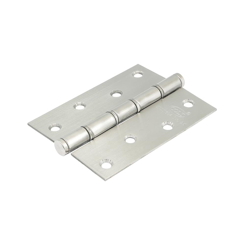 บานพับ 4X3 นิ้ว X 2 มม. COLT 25 สีสเตนเลส (แพ็ก 2 ชิ้น)