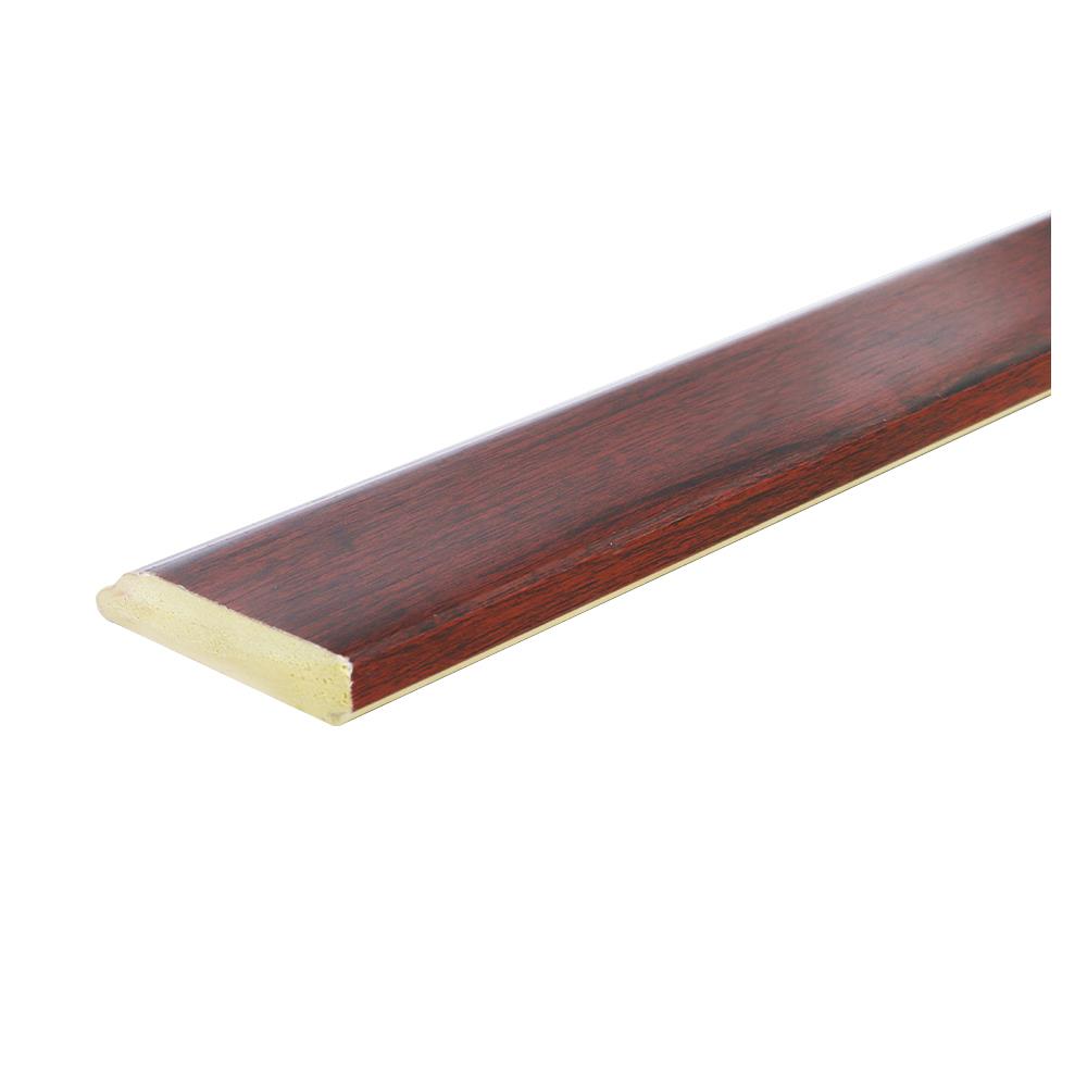 ไม้มอบ PS LINEDEKOR MG141-5 4.2x240x0.7 ซม. สีโอ๊คแดง