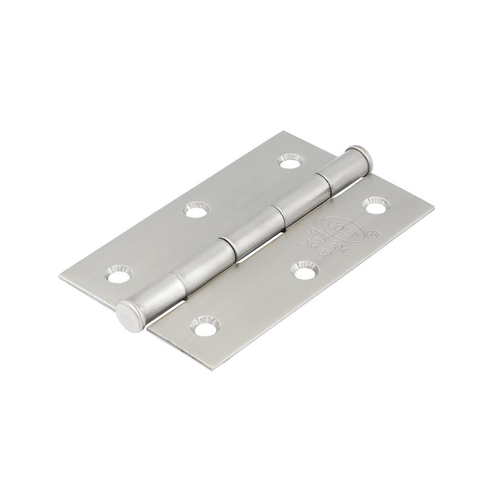 บานพับ 3.5X2.25 นิ้ว X 1.5 มม. COLT 32 สีสเตนเลส (แพ็ก 2 ชิ้น)