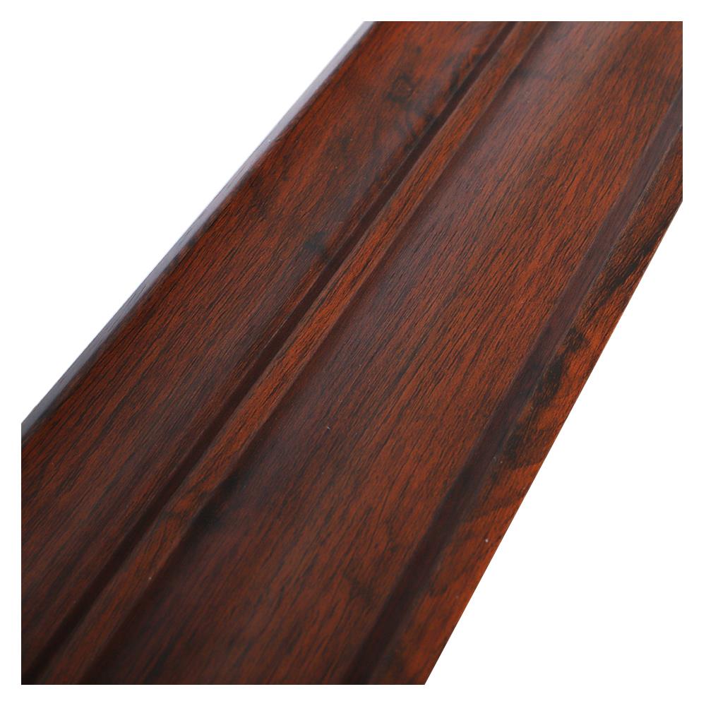 บัวฝ้า PS  LINEDEKOR MG251-4 7.2x240x0.8 ซม. สีมะค่า