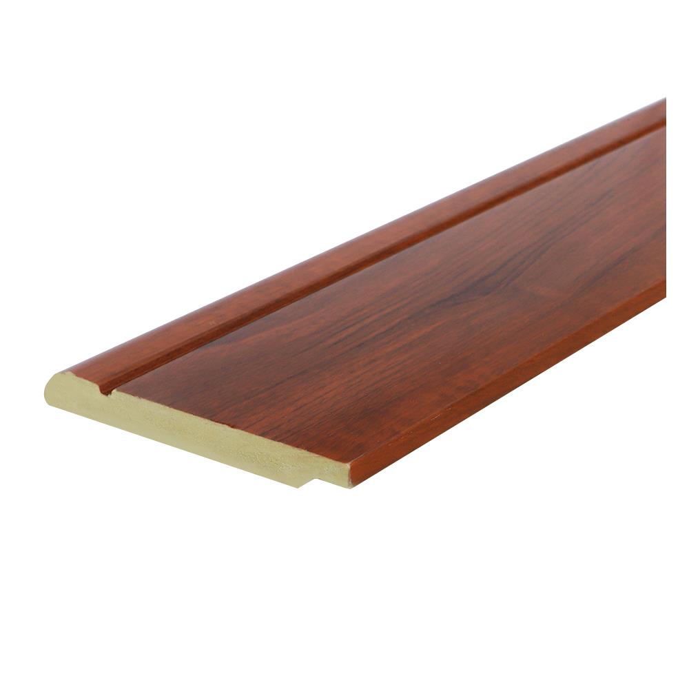 บัวพื้น PS LINEDEKOR MG3401-2 9.0x300x0.7 ซม. สีมะค่า