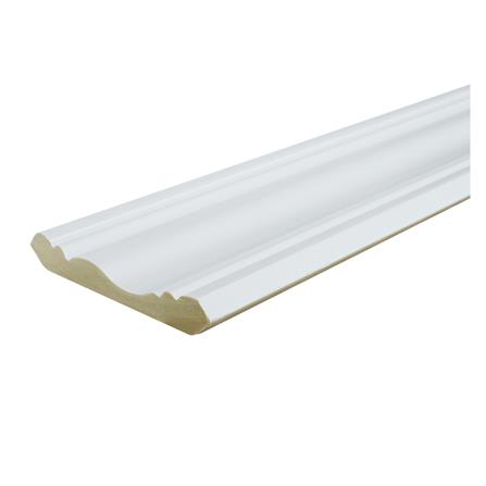 บัวฝ้า PS LINEDEKOR MG4003-5 10.3x300x1.4 ซม. สีขาวด้าน