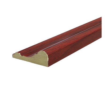 ซับวงกบ PS LINEDEKOR MG2001-4 5.1x300x1.6 ซม. สีไม้แดง